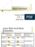 Acid - Base Disorders