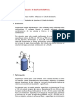 Estudios de Diseño en SolidWorks