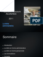 La Lettre Administrative