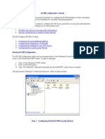 DCOM Configuration Tutorial