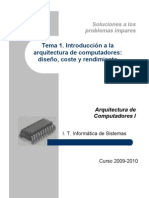 Intro A La AC - Soluciones A Los Problemas de Diseño, Coste y Rendimiento