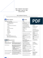 Dan Rodney's List of Mac OS X Keyboard Shortcuts & Keystrokes