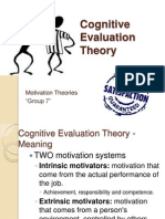 Cognitive Evaluation Theory