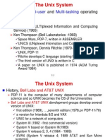 The Unix System: Multi-User Multi-Tasking