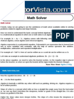 Math Solver