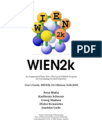 Wien2k Usersguide