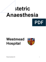 Westmead Obstetric Anaesthe