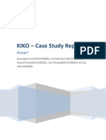 KIKO - Case Study Report: Group F