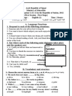 A-Language Functions 1 - Respond To Each of The Following Situations