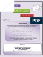 Niper Excellence Series - 2012