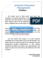 Department of Business Management: Preface