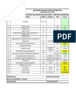 25.rotary Actuator Calculation