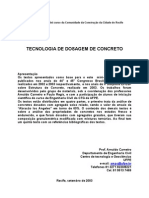 Dosagem Seixo Rolado PDF