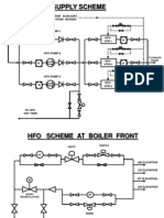 Hfo Supply Scheme: From Hfo Day Tank From Auxiliary Steam Header