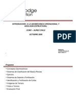 Capacitación Geomecanica