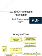 EE 290D Nanoscale Fabrication: Prof. Chang-Hasnain 9/2/04