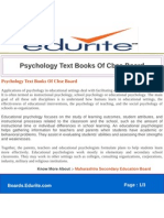 Psychology Text Books of Cbse Board