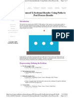 Advanced X-Sectional Results: Using Paths To Post Process Results