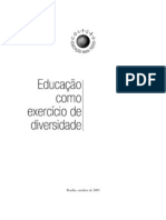 LIVRO Educação Como Exercicio de Diversidade