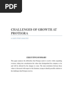 Challenges of Growth at Protegra