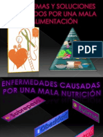 Problemas Causados Por Una Mala Alimentación