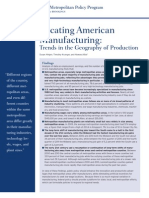 Locating American Manufacturing Report