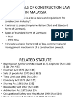 Fundamentals of Construction Law in Malaysia: - Pam - PWD 203A