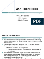 Ch. 2 - WAN Technologies: CCNA 4 Version 3.0 Rick Graziani Cabrillo College