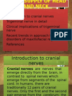 Nerve Supply of Head and Neck