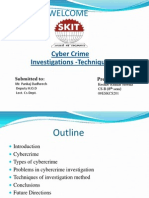 On Investigation Method of Cyber Crime