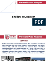 Slide 7 - Shallow Foundation