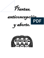 Plantas, Anticoncepción y Aborto