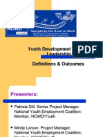 Patricia Gill-Youth Development & Youth Leadership