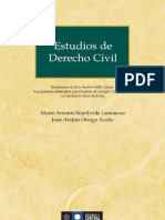 Estudios Del Derecho Civl - Marco Sepulevda