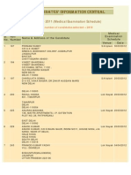 CSE Candidates' Information Central