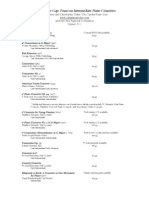 Intermediate Concertos Handout