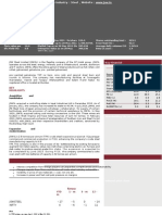 JSW Steel LTD.: Key Stock Indicators