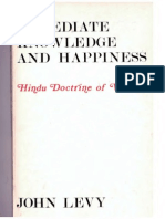 John Levy Immediate Knowledge and Happiness Hindu Doctrine of Vedanta Abbyy