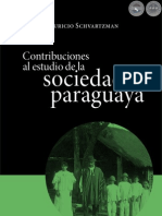 Contribuciones Al Estudio de La SOCIEDAD PARAGUAYA - Mauricio Schvartzman - Paraguay - Portal Guarani