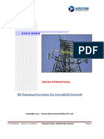 RF Planning Procedure