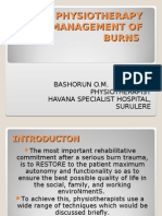 Role of Physiotherapy in Management of Burns-Hsh