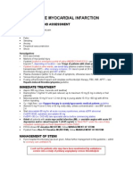 Acute Myocardial Infarction: Recognition and Assessment