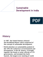 Sustainable Development in India