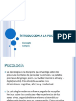 Introducción A La Psicología