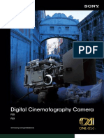 Digital Cinematography Camera: SONY54696 - F-Series 1