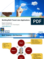 Building Multi Tenant Java Applications