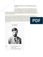 D.H Lawrence