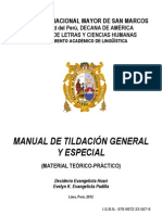 Manual de Tildación General y Especial