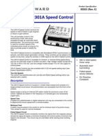 2301A Speed Control: Applications