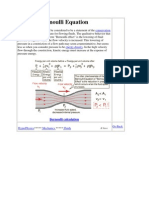 Bernoulli Equation: Conservation of Energy